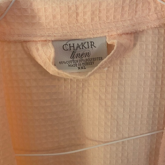 Chalice linen Waffle Robe - Picture 2 of 3